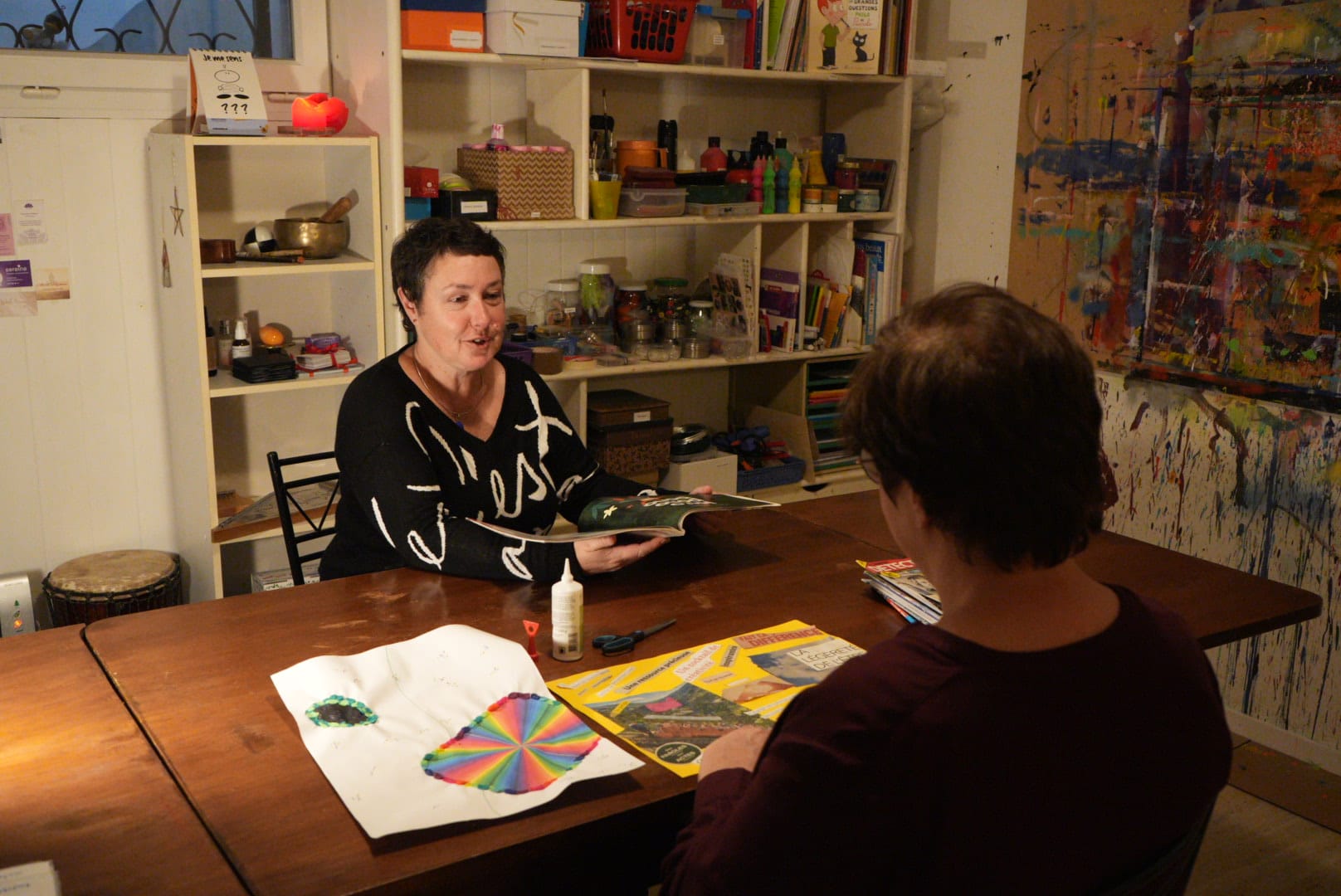 art thérapie orny trauma deuil